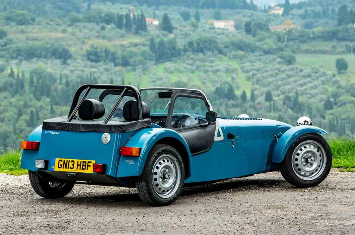 no title Caterham Seven 160 stars in Frankfurt