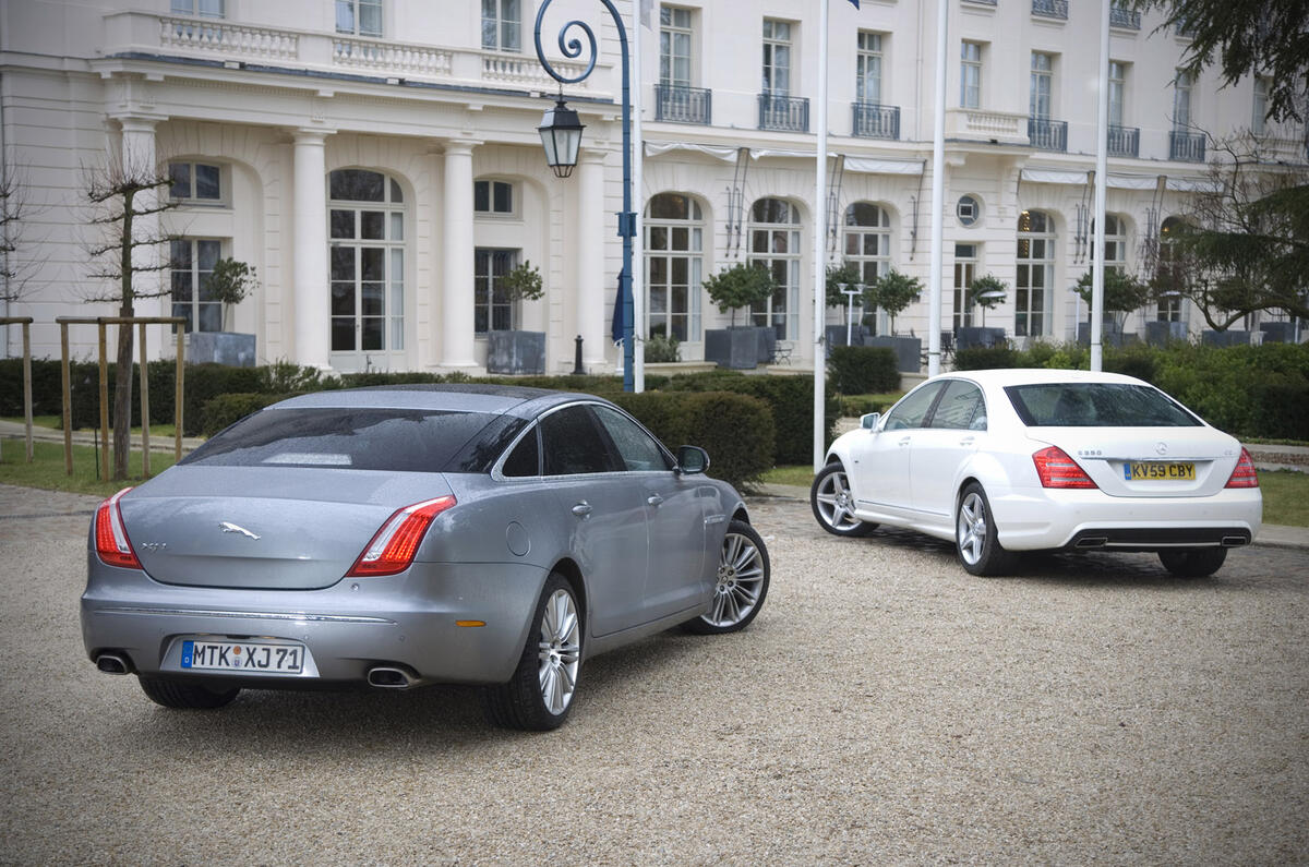 Jaguar XJ v Mercedes S-class