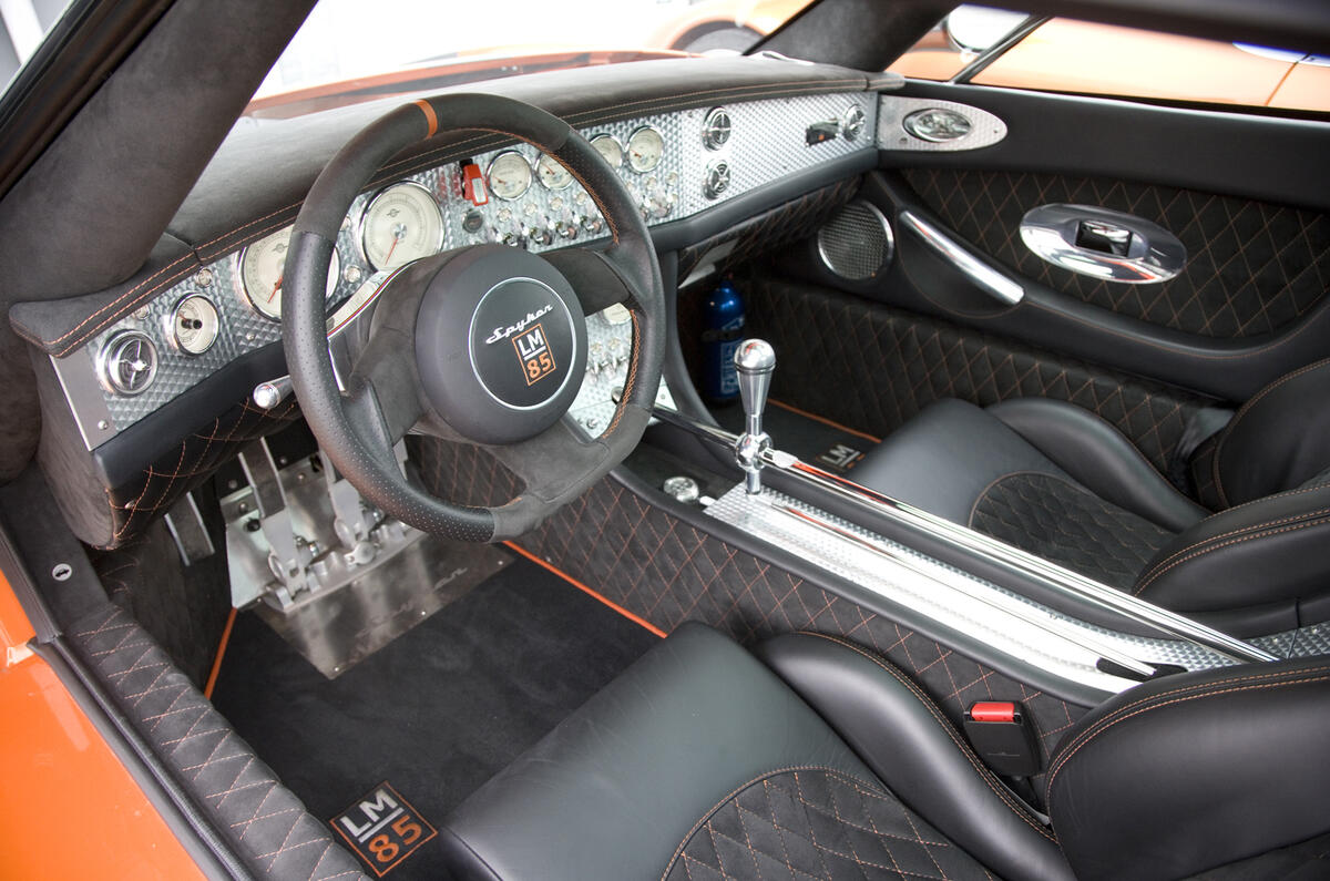 no title Inside Spyker - Autocar exclusive