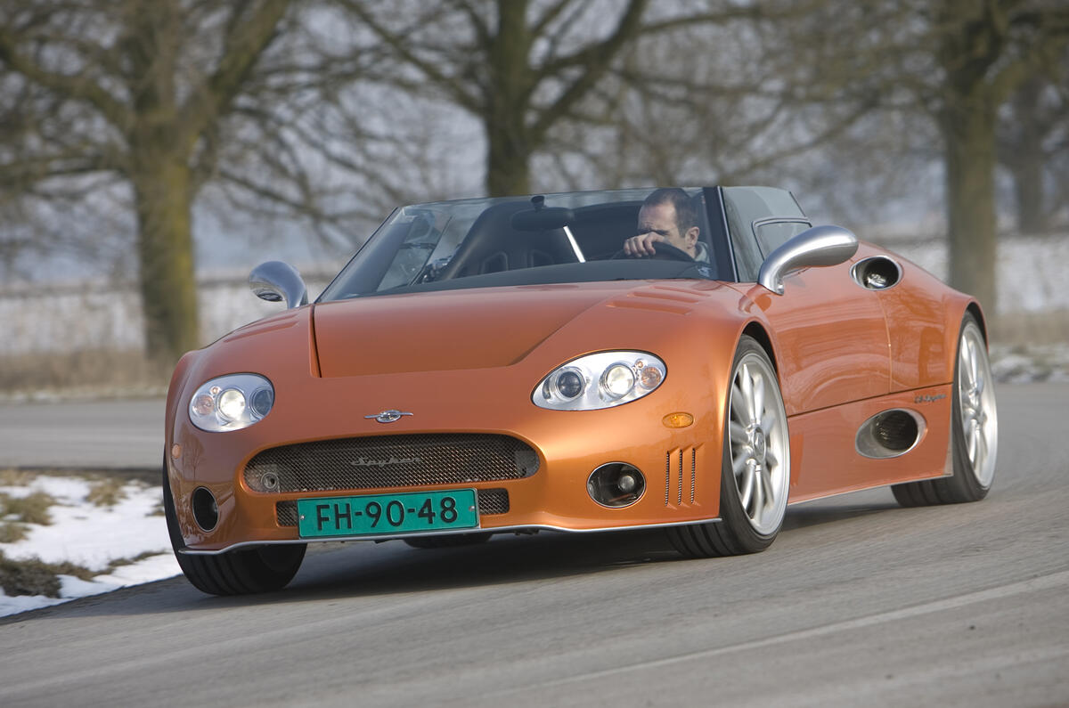 no title Inside Spyker - Autocar exclusive