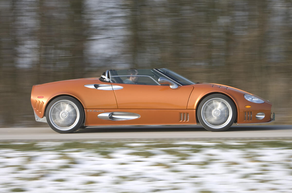 no title Inside Spyker - Autocar exclusive