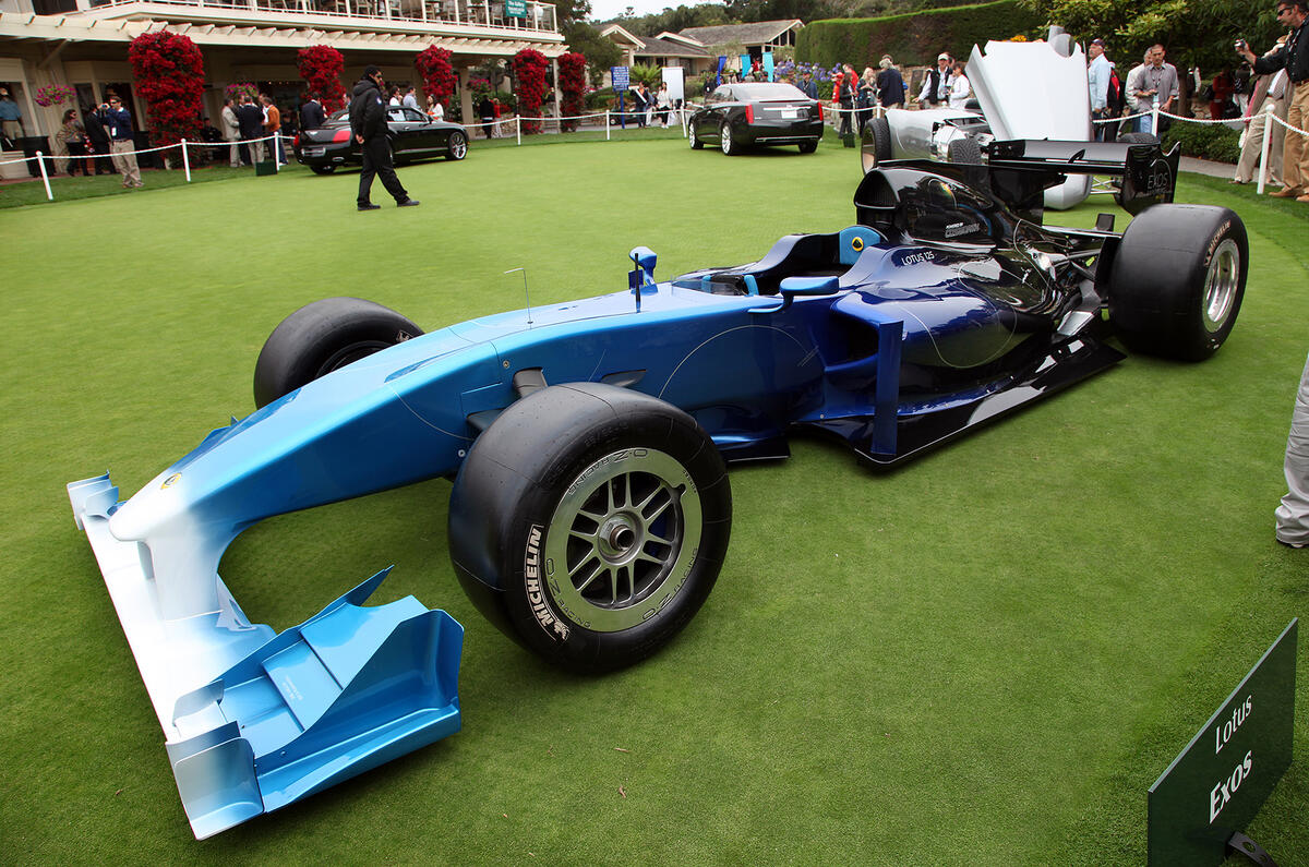 no title Lotus's £650k F1 special - new pics