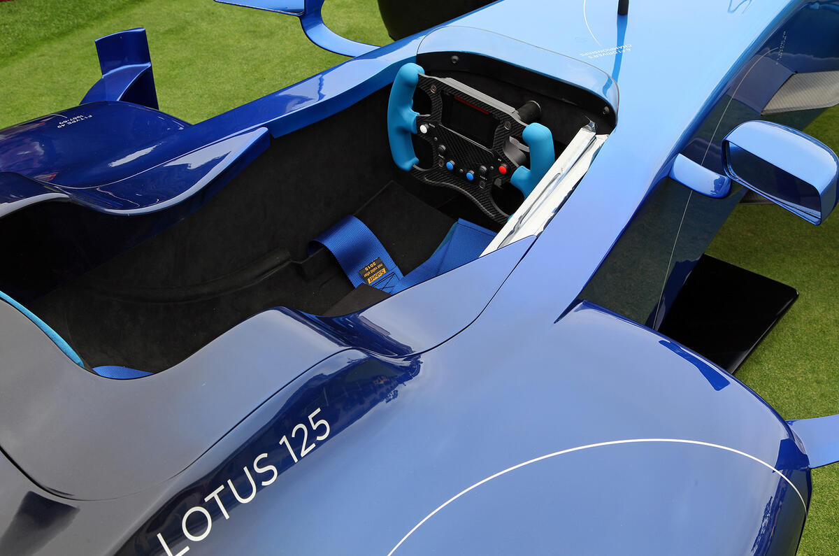 no title Lotus's £650k F1 special - new pics
