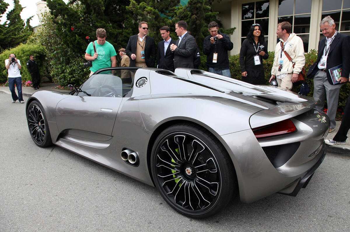 Porsche powers up 918 Spyder