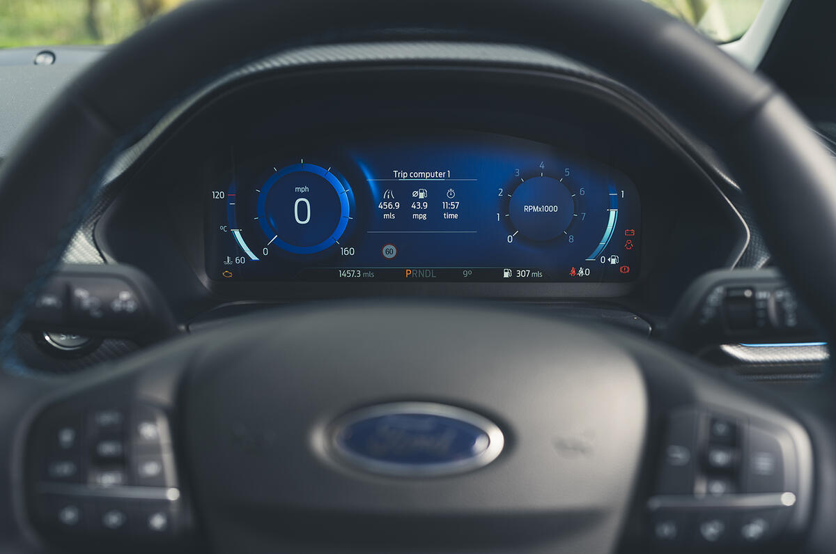 16 Ford Fiesta Active dials 16 Ford Fiesta Active dials