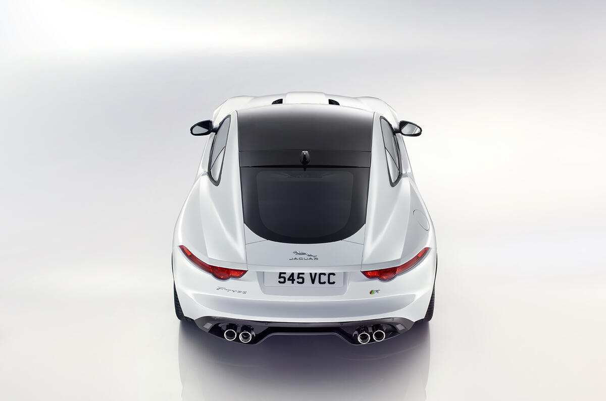 Jaguar F-type coupe revealed