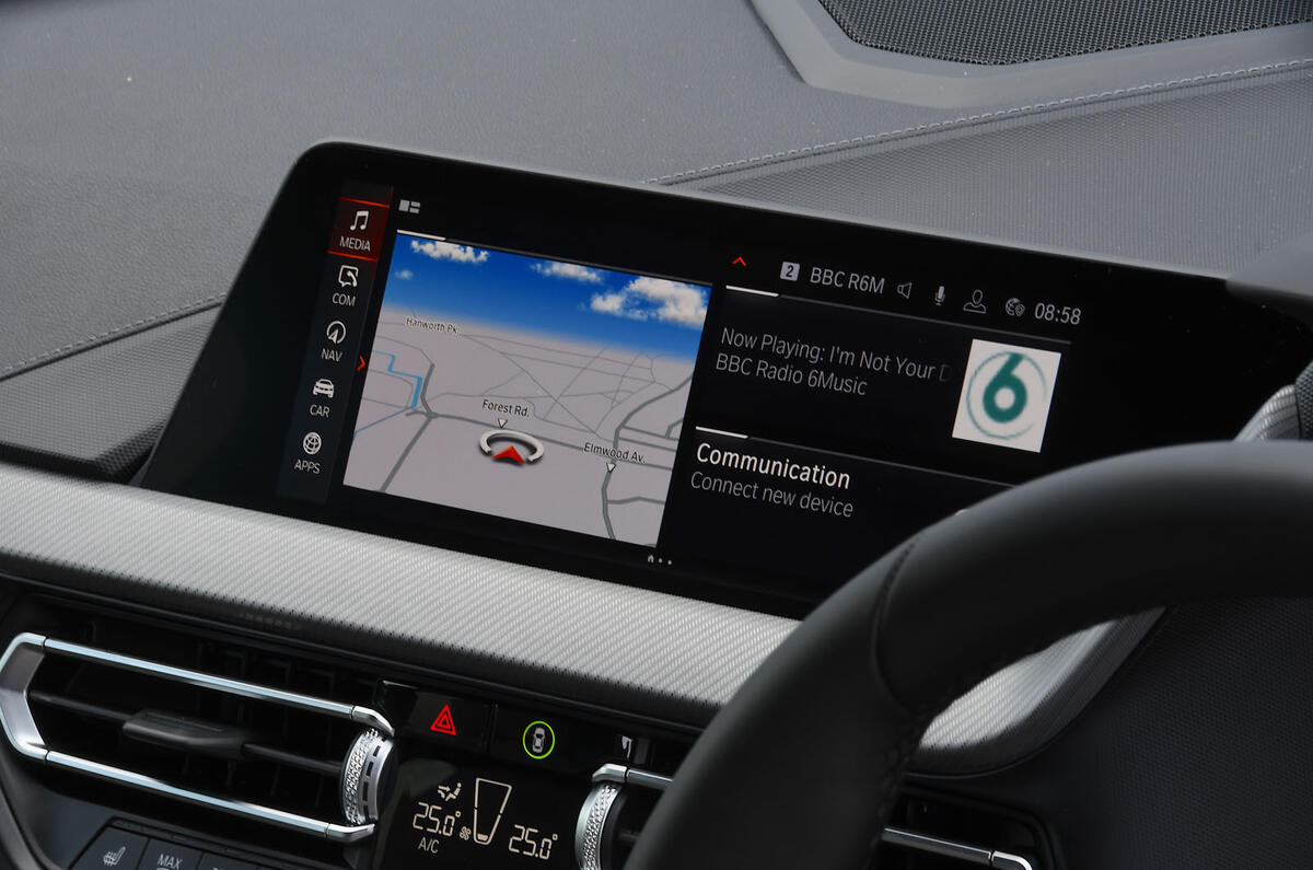 BMW 2 Series Gran Coupe 2020 road test review - infotainment