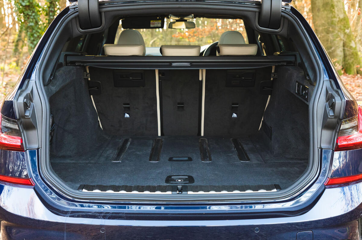 BMW 3 Series Touring 2020 road test review - boot