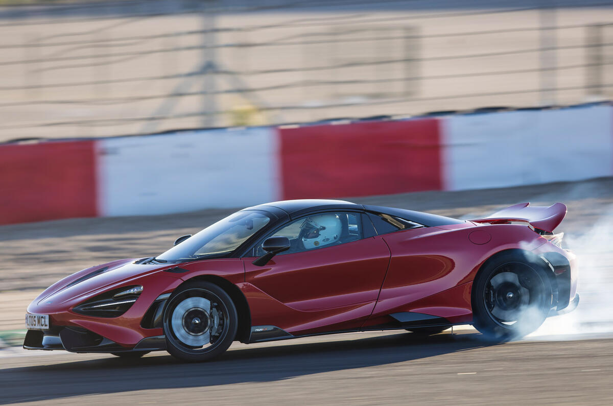 17 McLaren 765LT spider 2021 first drive review track side