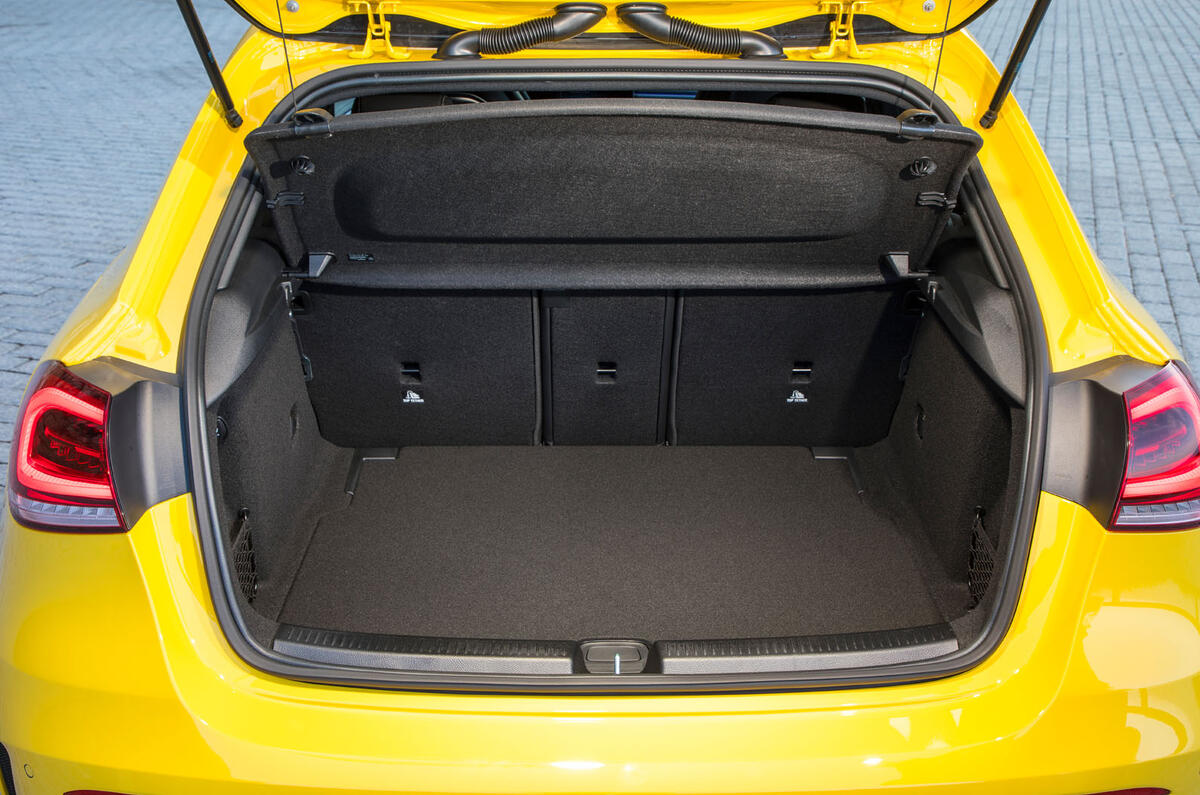 Mercedes-AMG A35 2018 review - boot