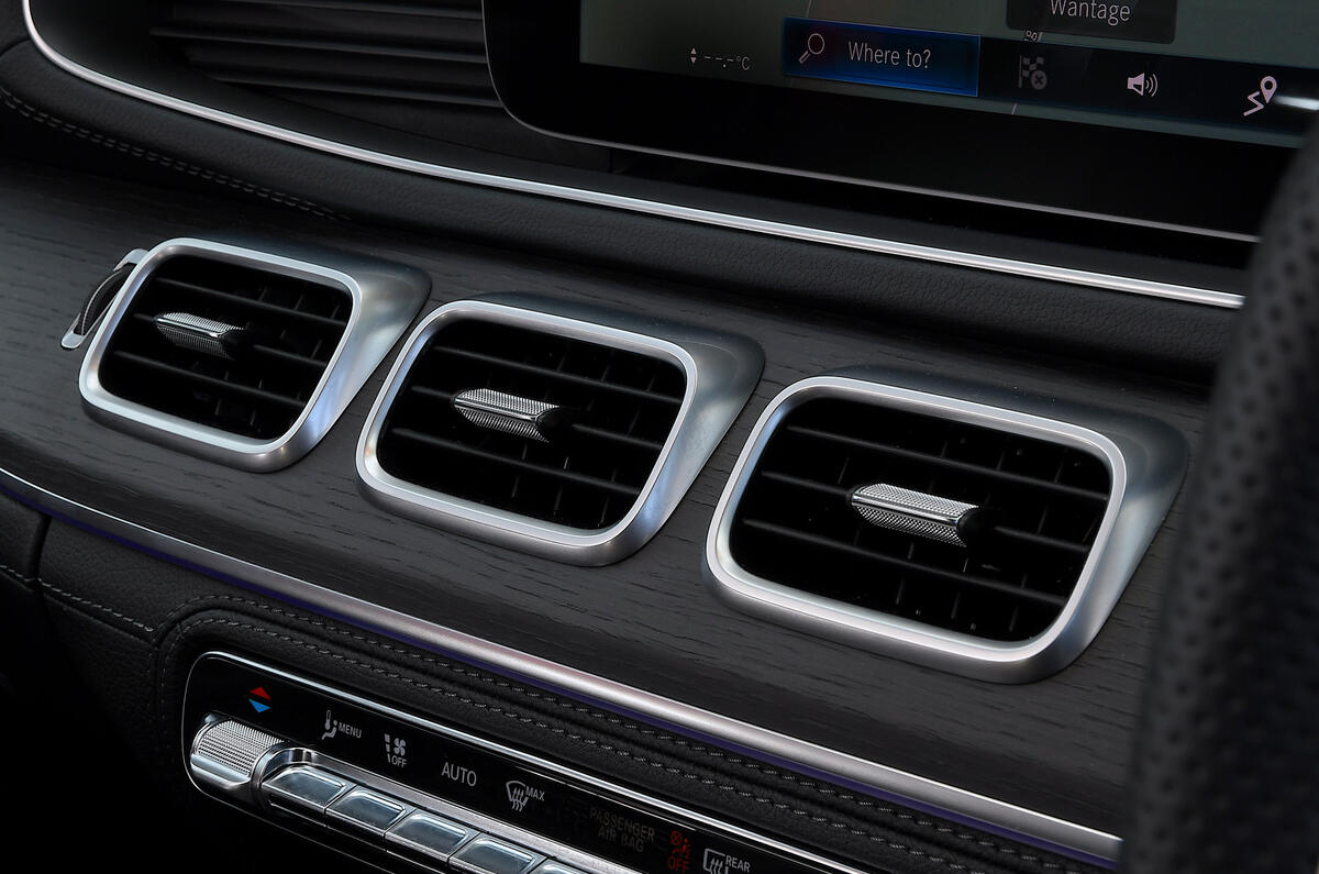 Mercedes-AMG GLE 53 2020 road test review - air vents