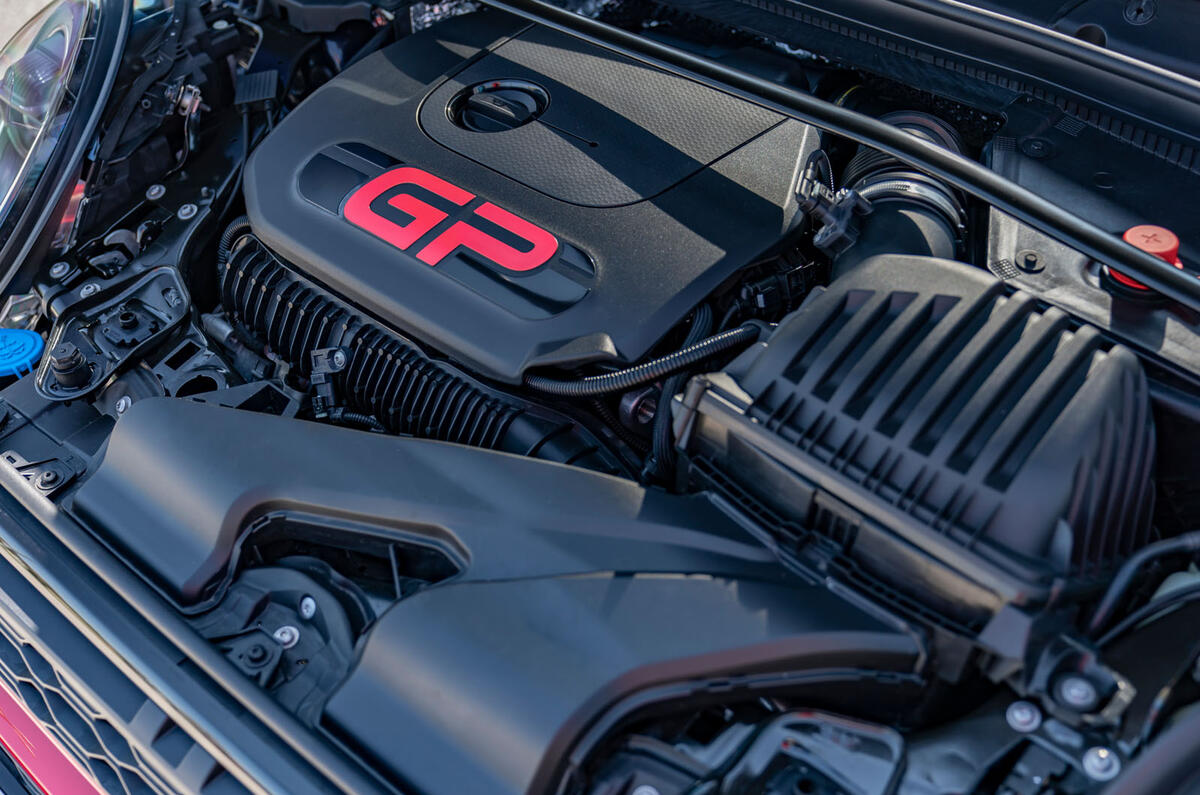 Mini JCW GP 2020 road test review - engine Mini JCW GP 2020 road test review - engine