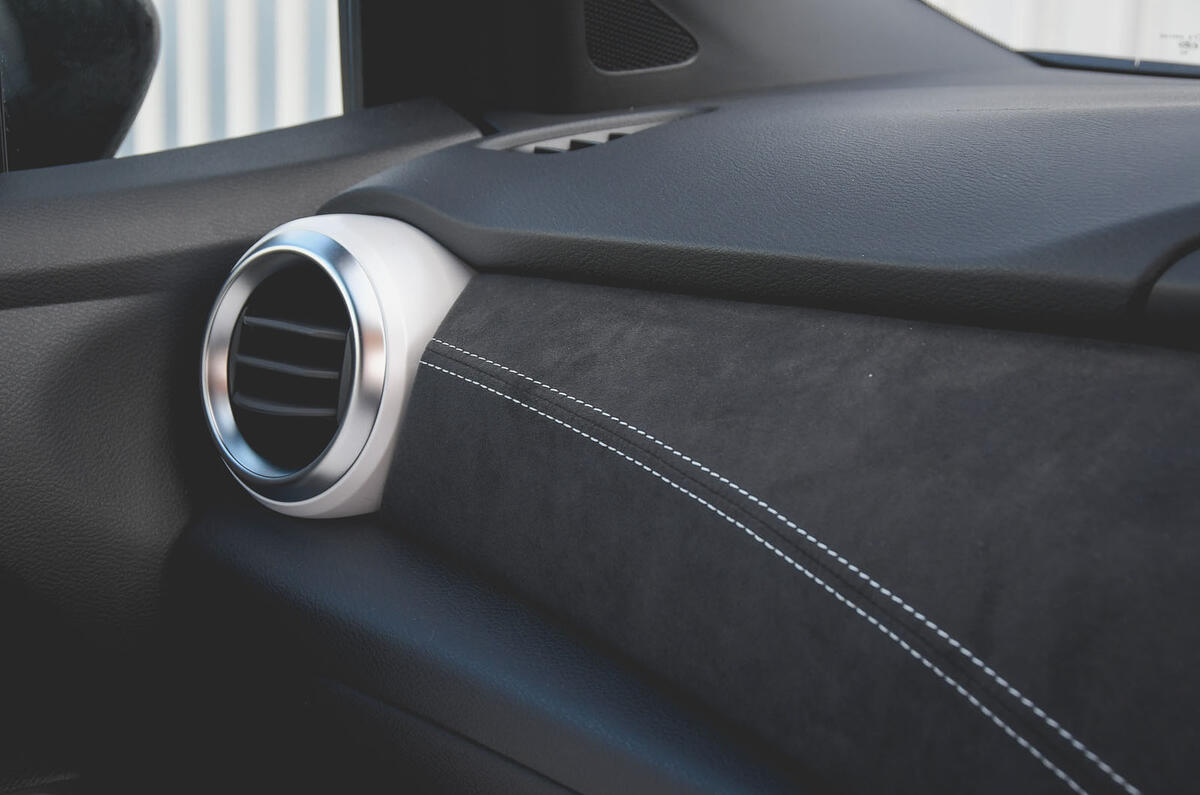Nissan Micra N-Sport 2019 road test review - dashboard trim