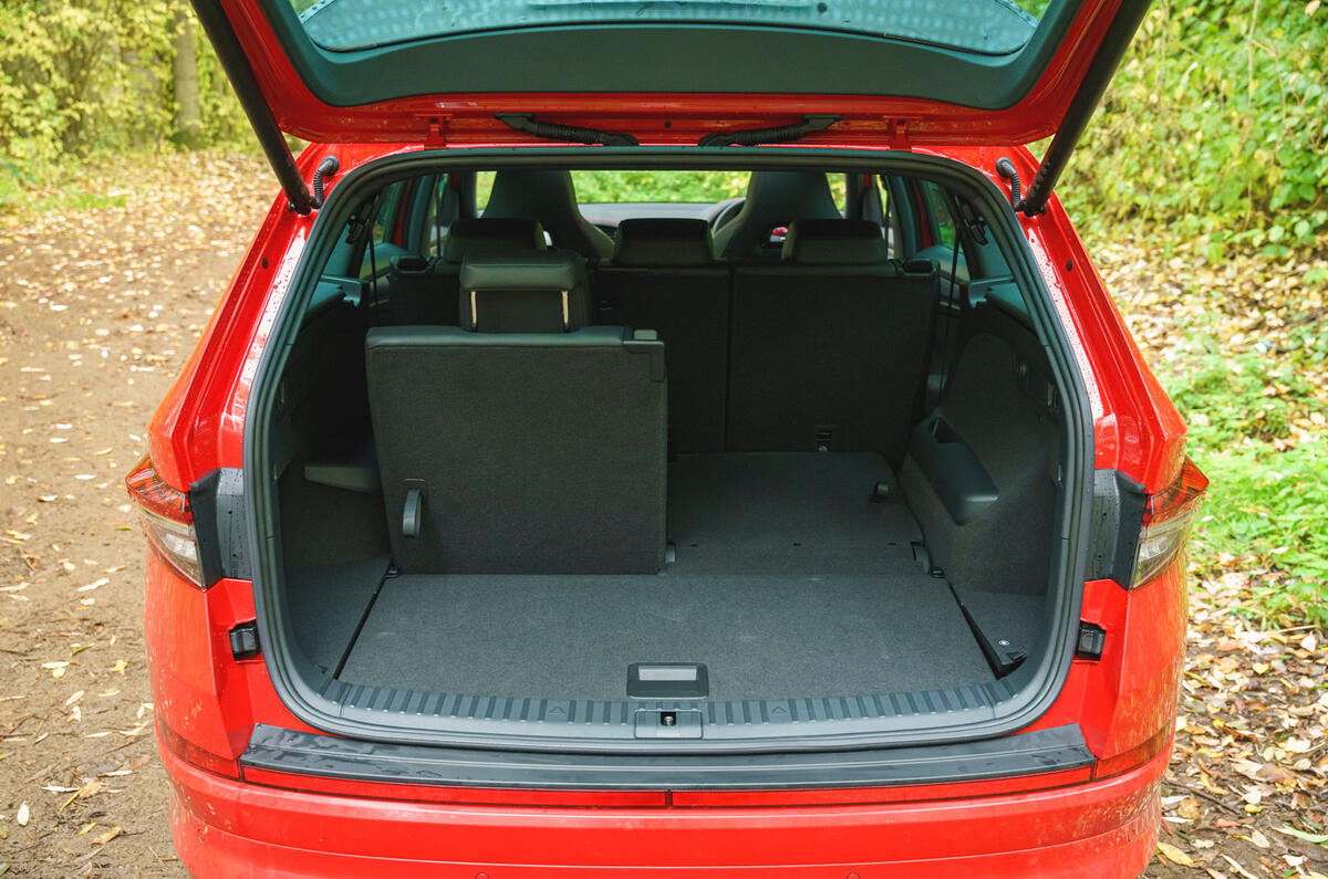 17 Skoda Kodiaq vRS 2022 road test boot