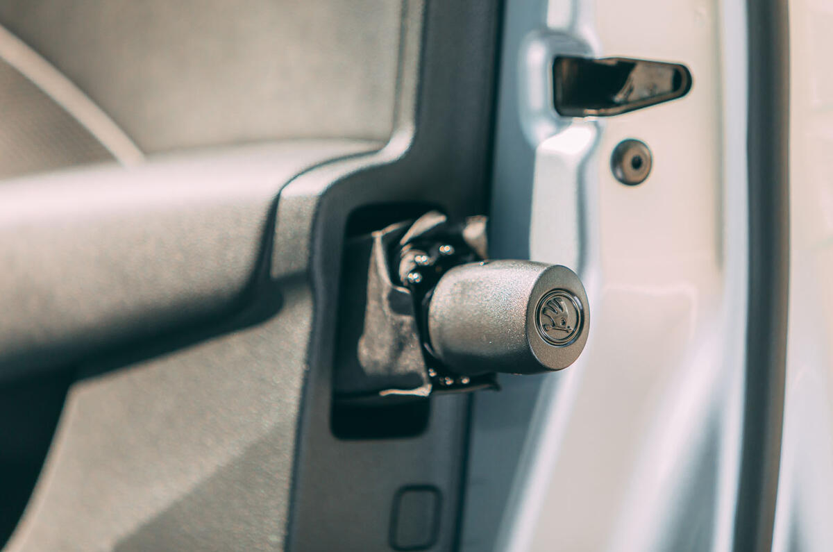 Skoda Octavia Estate 2020 road test review - umbrella