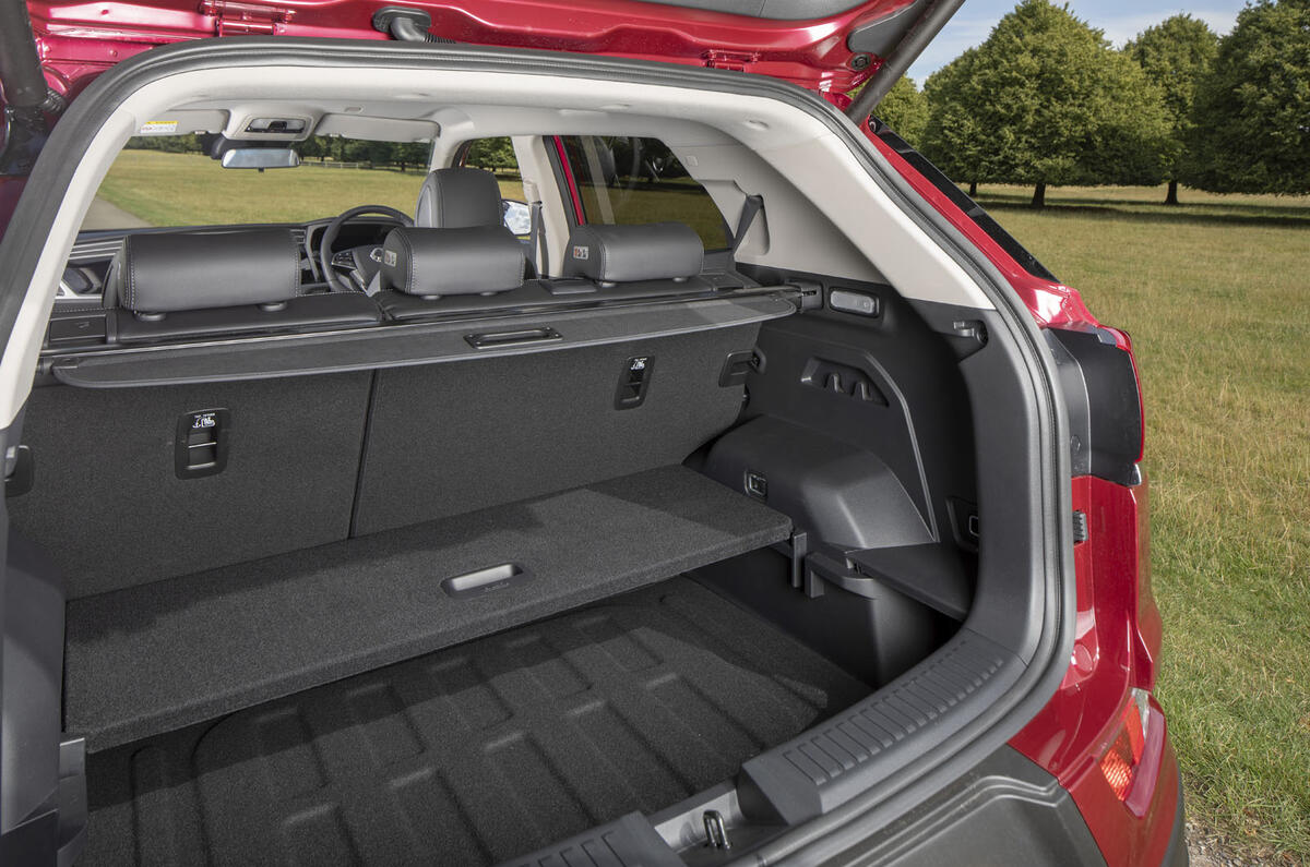 Ssangyong Korando 2019 road test review - boot