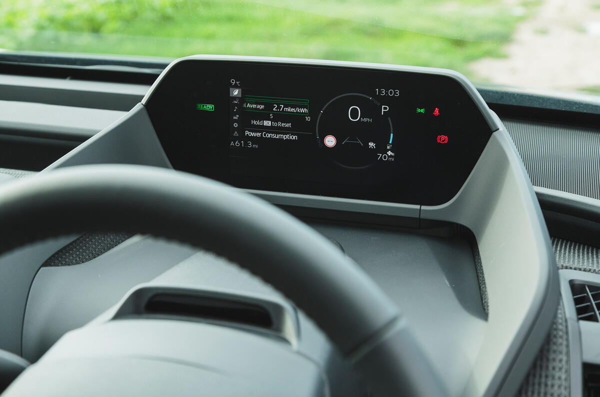 17 Subaru Solterra RT 2023 gauge cluster