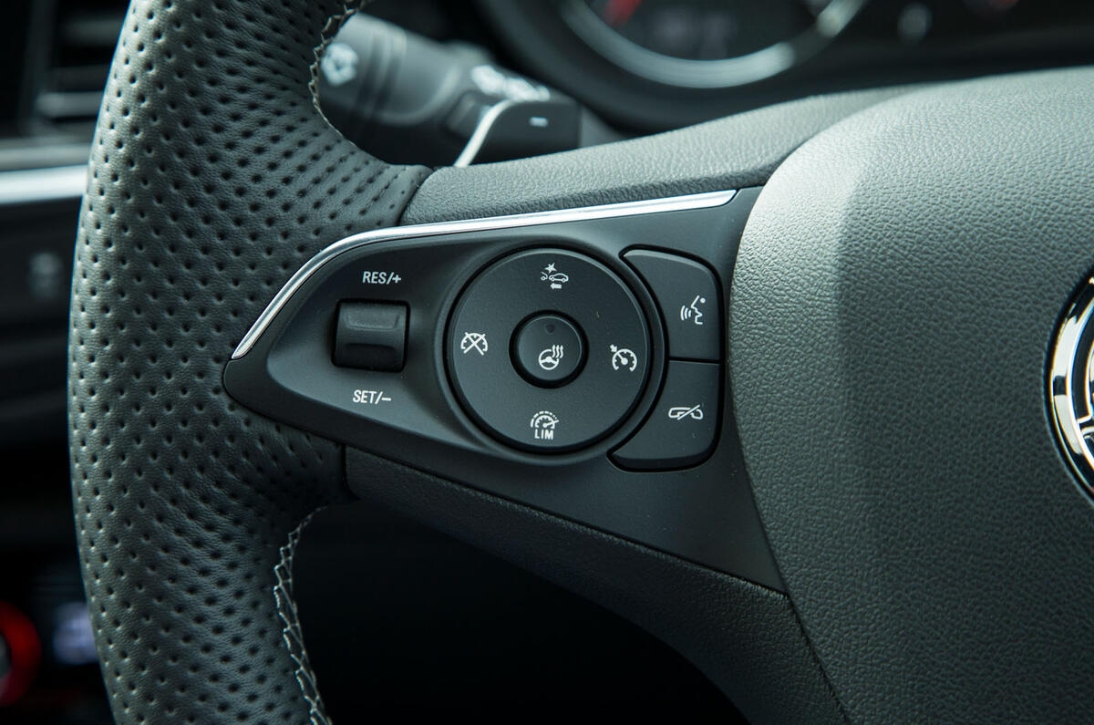 Vauxhall Insignia Sports Tourer GSI review cruise controls