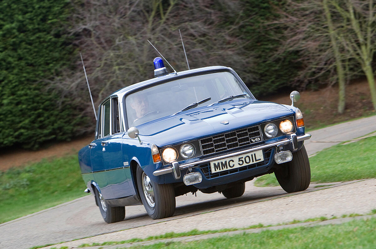 no title Vintage police cars: Wolseley 18/85