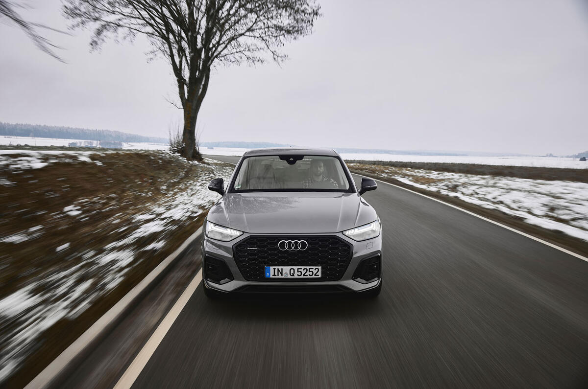18 audi q5 sportback 2021 first drive review on road nose 18 audi q5 sportback 2021 first drive review on road nose