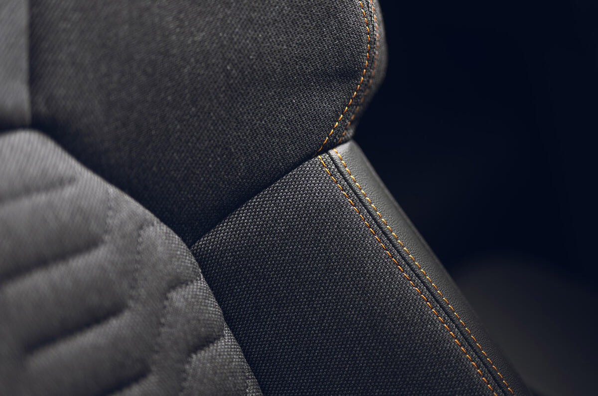 18 Audi S E Tron GT 2024 review leather free fabric seat