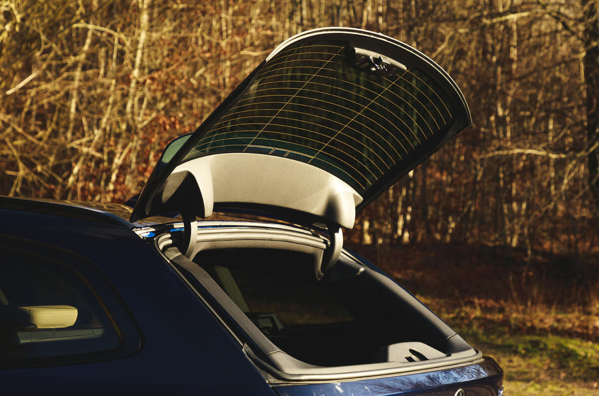 BMW 3 Series Touring 2020 road test review - boot glass hatch