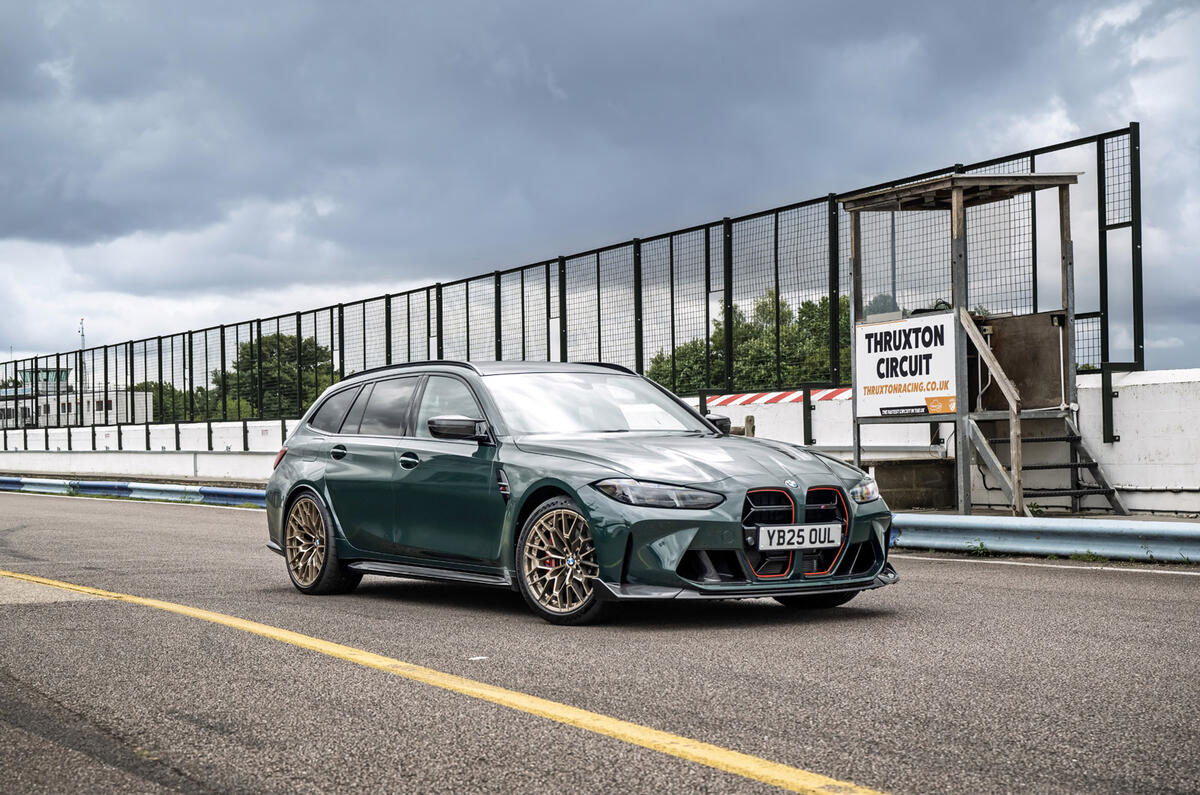 18 BMW M3 CS Touring 2025 Autocar review front static 18 BMW M3 CS Touring 2025 Autocar review front static