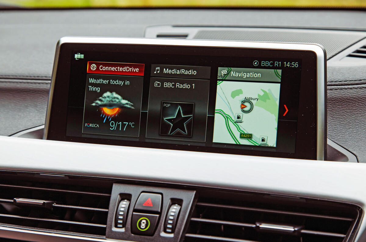 BMW X2 M35i 2019 road test review - infotainment