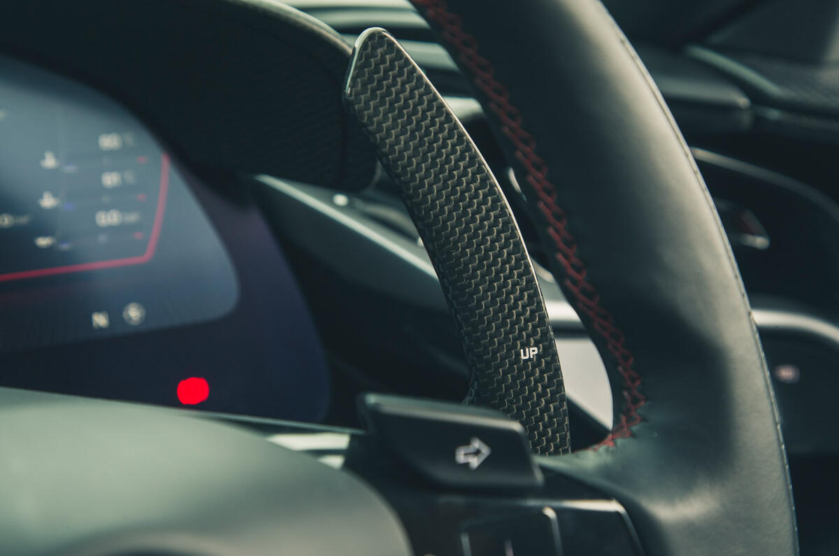 18 Ferrari SF90 Stradale 2021 road test review shift paddles