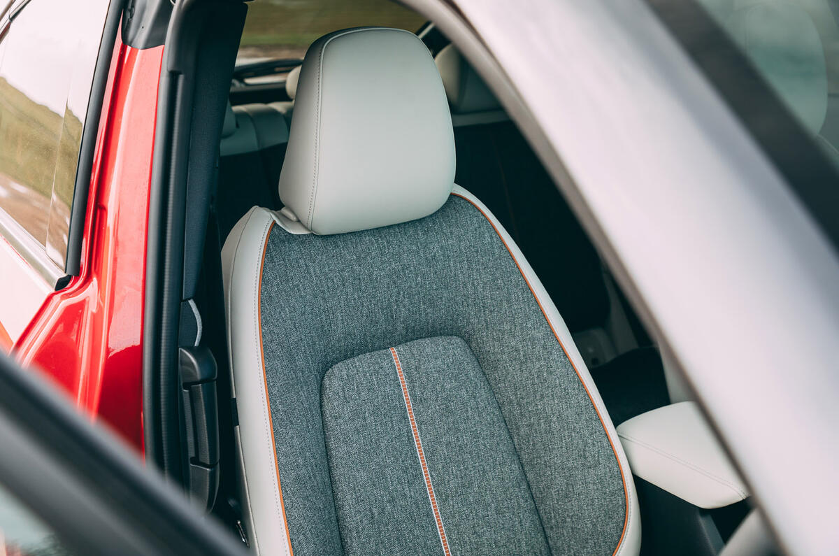 18 Mazda MX 30 2021 road test review front seats