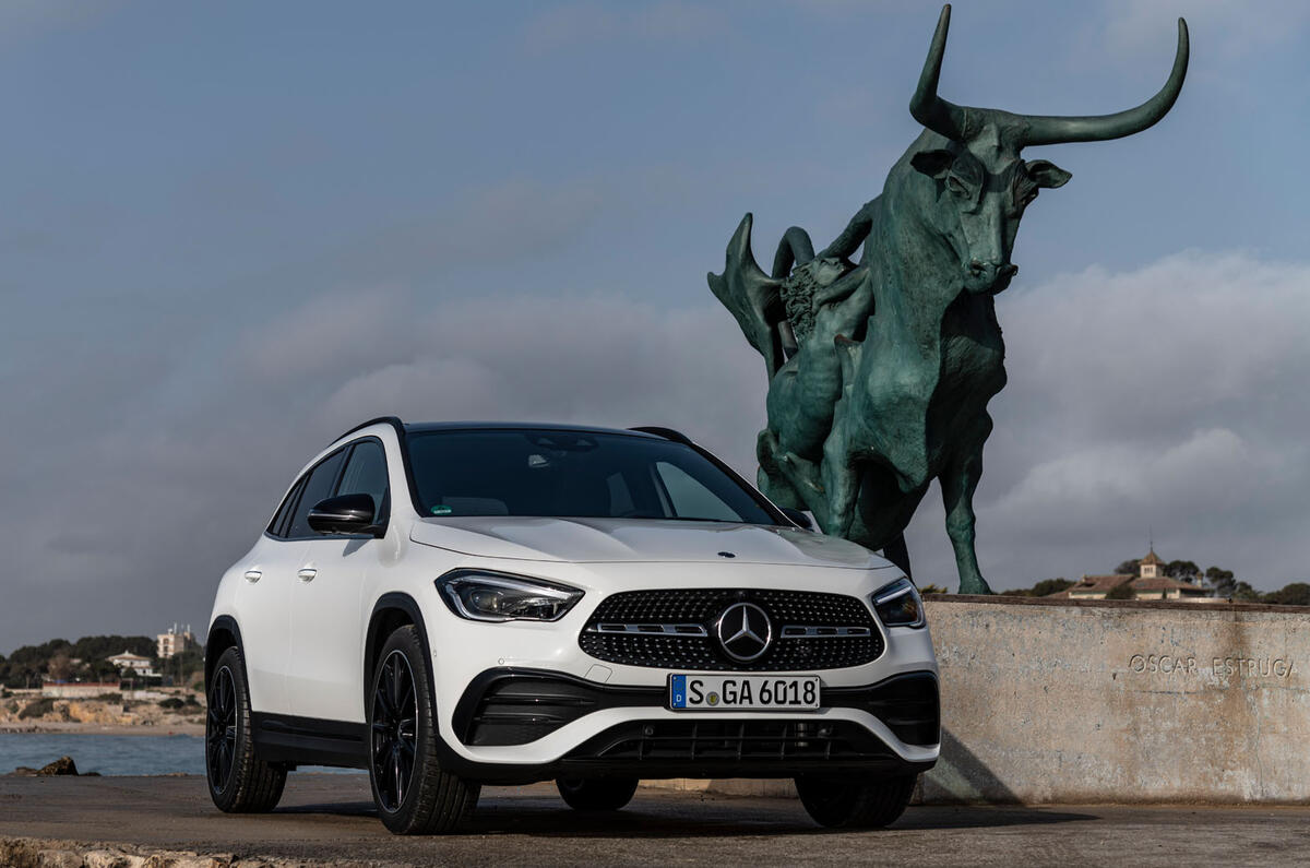 Mercedes-Benz GLA 2020 road test review - static Mercedes-Benz GLA 2020 road test review - static