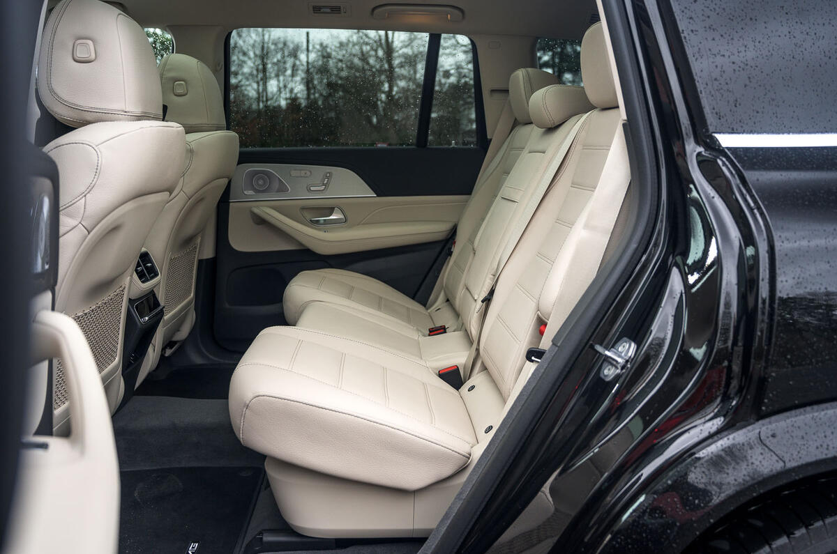 Mercedes-Benz GLS 2020 road test review - rear seats Mercedes-Benz GLS 2020 road test review - rear seats