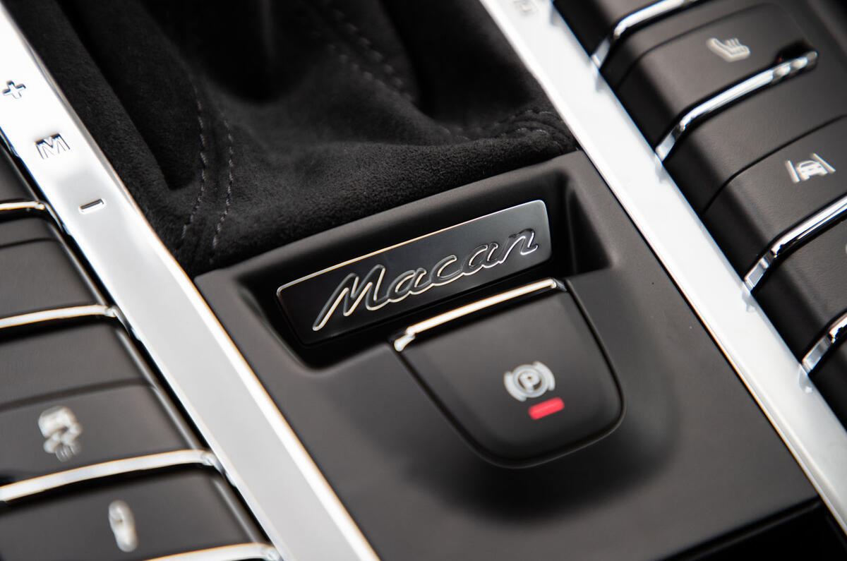 Porsche Macan Turbo 2019 road test review - plaque