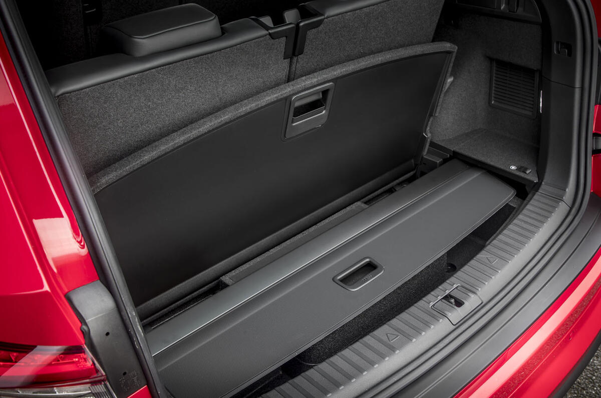 Skoda Kodiaq vRS 2019 road test review - boot space hidden floor