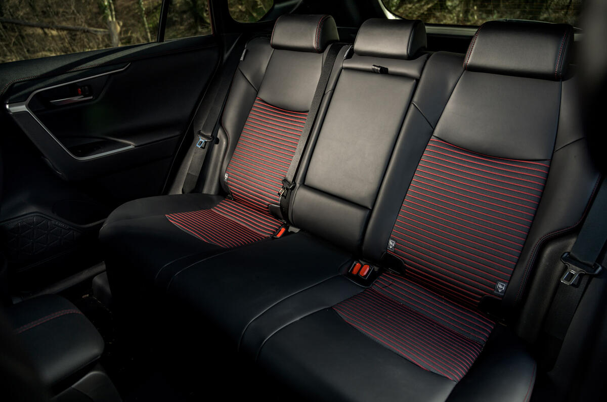 18 Suzuki Across 2021 road test review rear seats