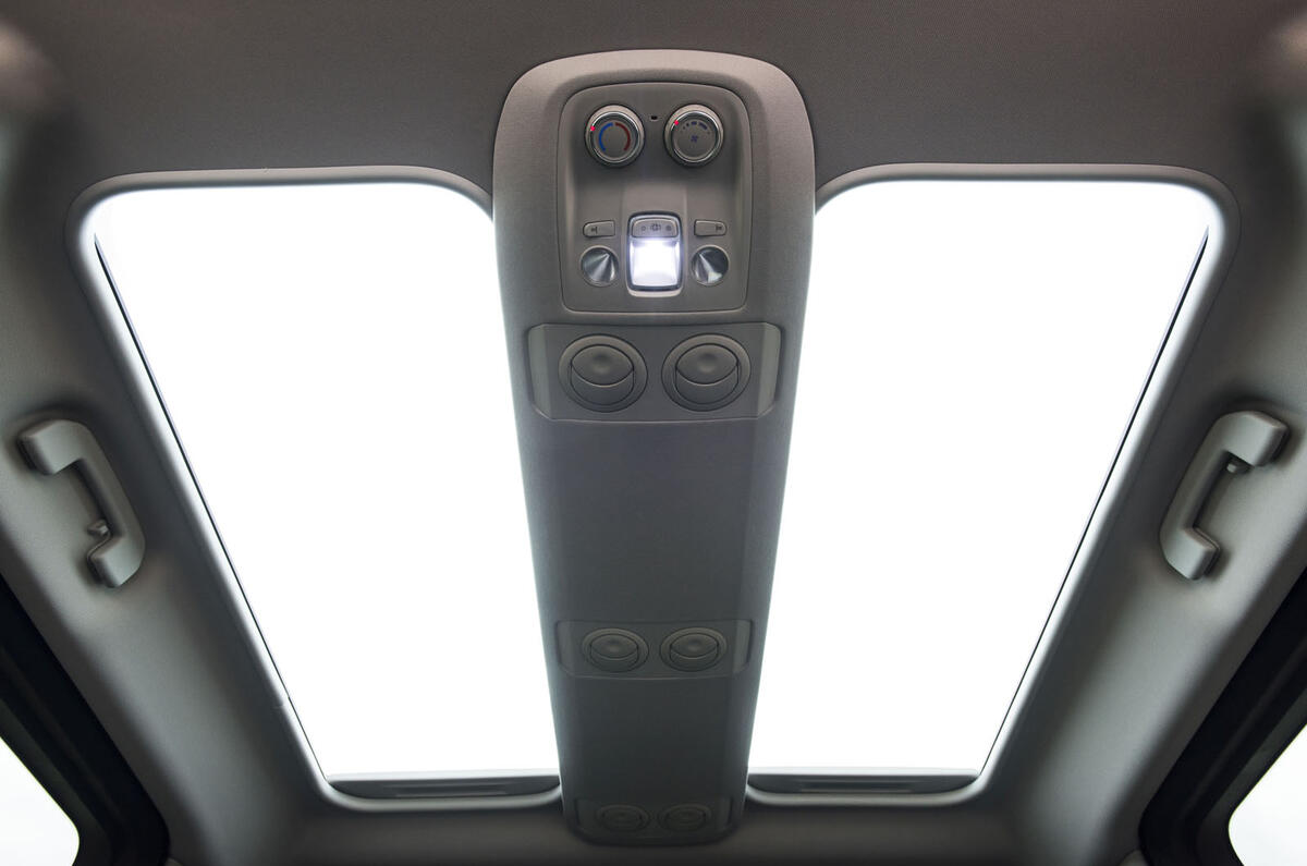 Vauxhall Vivaro Life 2019 road test review - sunroof