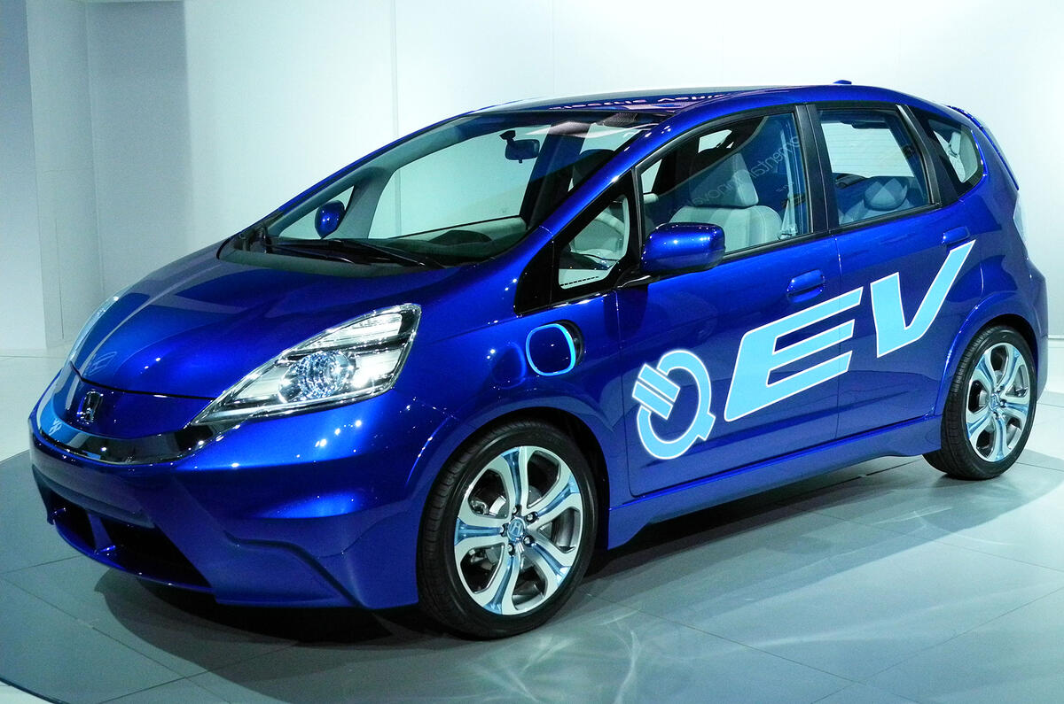 LA motor show: Honda Fit EV