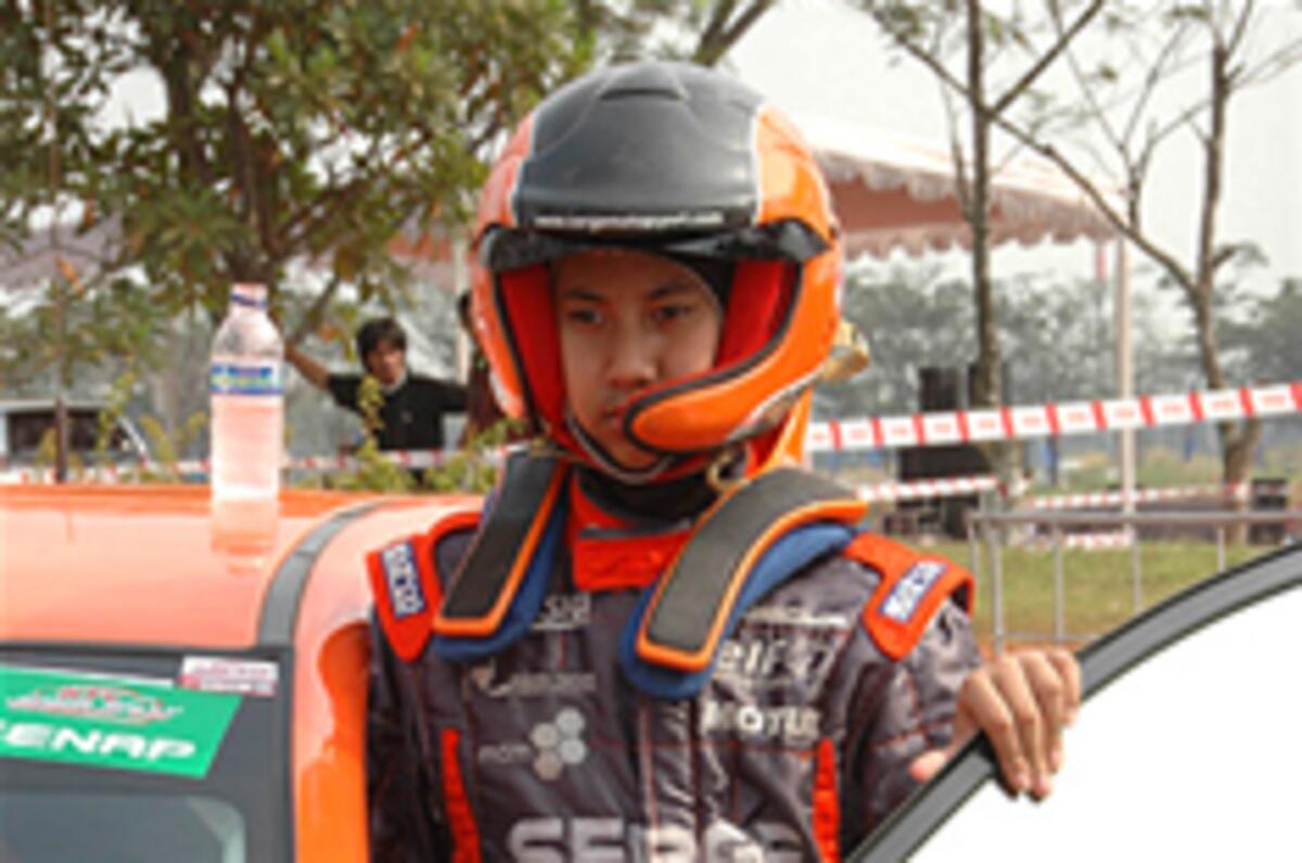 Rally won by 13-year-old