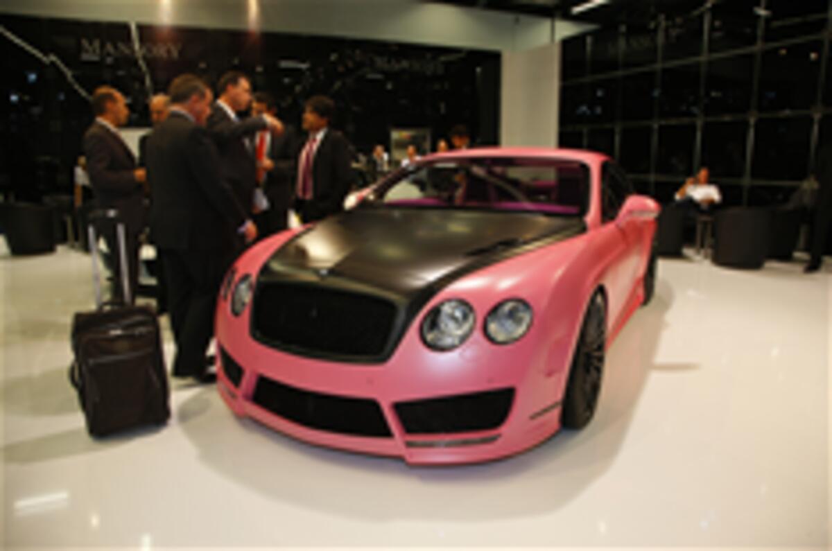 Mansory Bentley Vitesse Rose