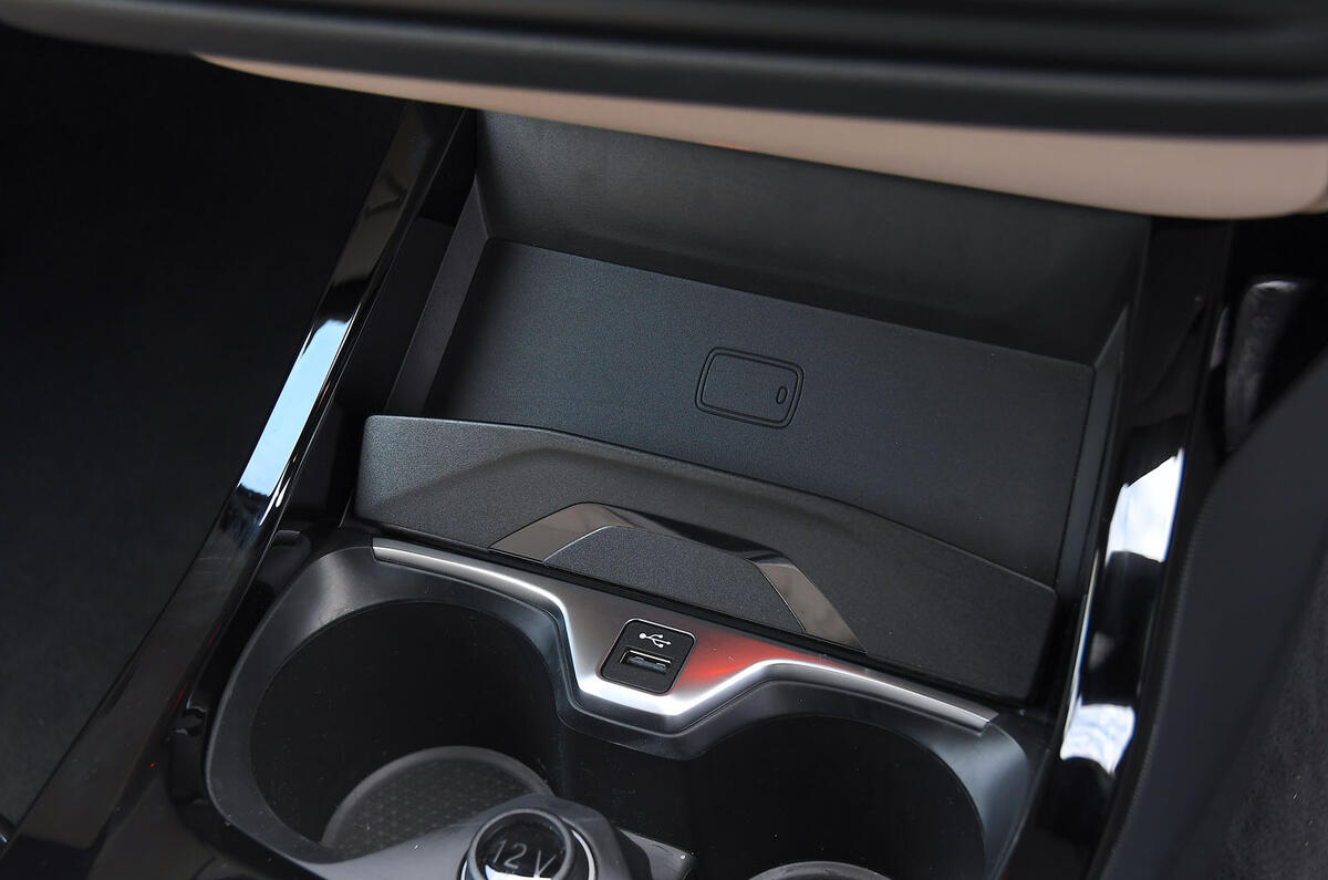 BMW 2 Series Gran Coupe 2020 road test review - wireless phone charging