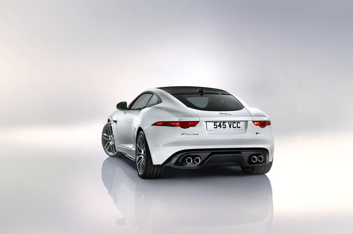Jaguar F-type coupe revealed