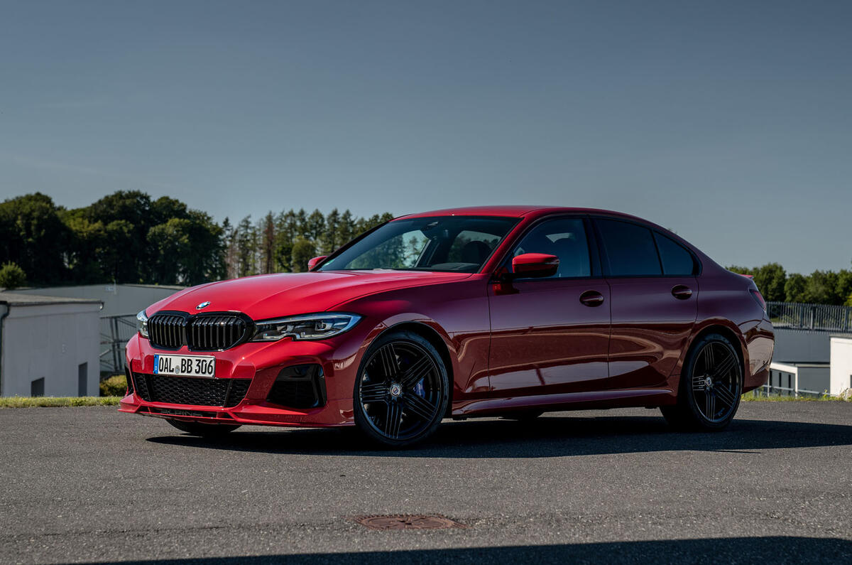 Alpina B3 2020 road test review - static front Alpina B3 2020 road test review - static front