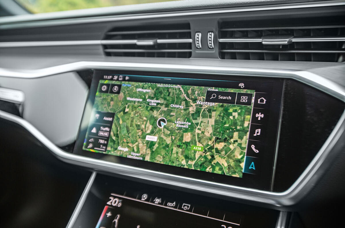 Audi A6 Avant 2018 road test review - infotainment