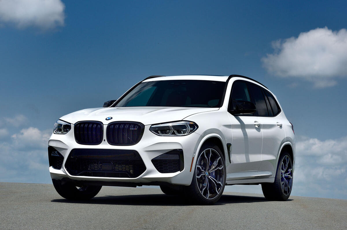 BMW X3 M Competition 2019 review - static front