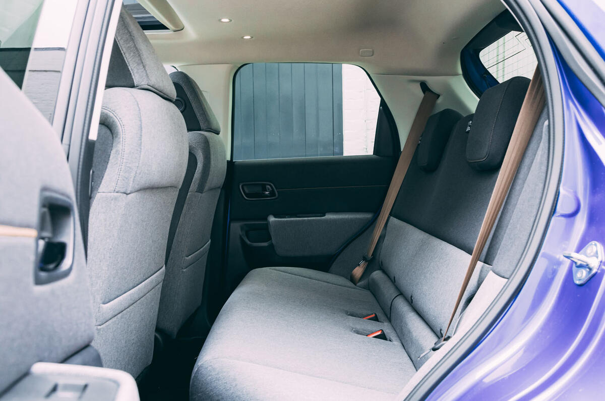 Honda e 2020 road test review - rear sets