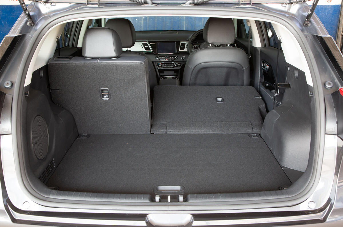 Kia e-Niro 2019 road test review - boot