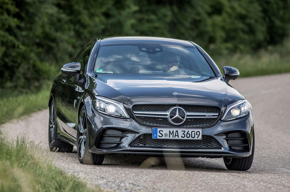 Mercedes-AMG C43 Coupe 2018 road test review front
