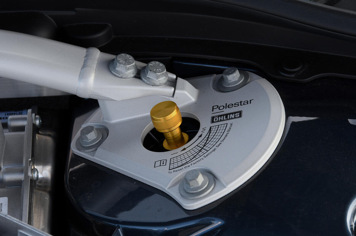 Polestar 1 2020 road test review - ohlins dampers