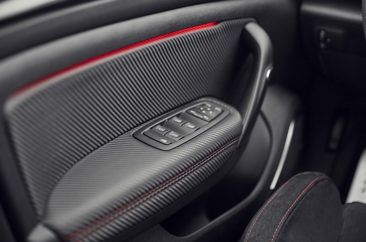 Renault Megane RS 280 2018 road test review door cards