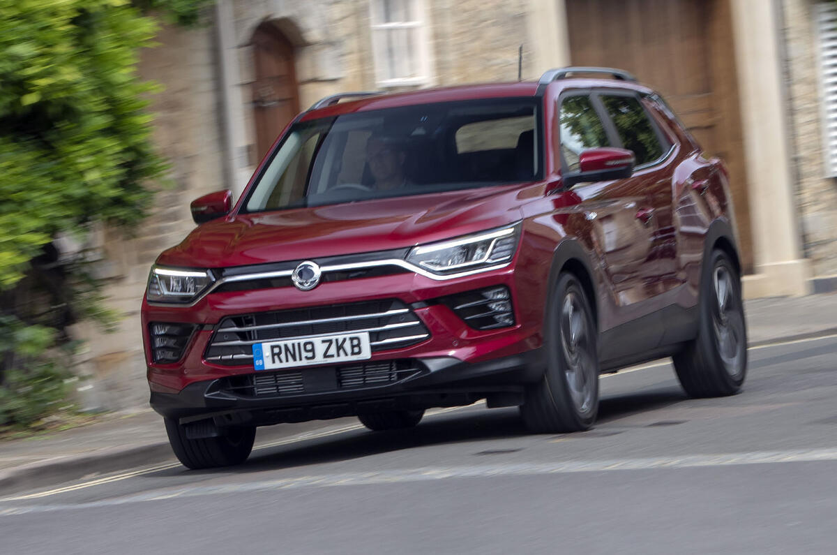 Ssangyong Korando 2019 road test review - on the road front